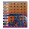 Lot de 45 Piles Bouton