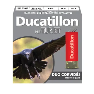 Cartouches de chasse cal.12/70 DUCATILLON® "Duo Corvidés"