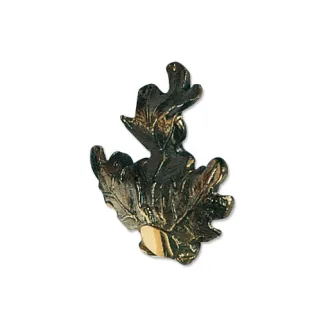 Feuille de chêne en bronze