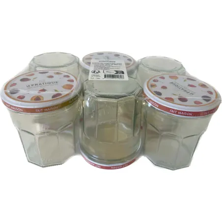 6 Pots de confitures Le Pratique®