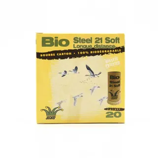 25 Cartouches Bio Steel 21g calibre 20-70