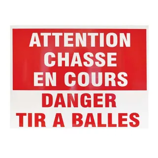 Panneau Chasse en Cours Tir à Balles Akilux 60 x 40cm