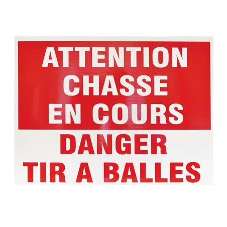 Panneau Chasse en Cours Tir à Balles Akilux 60 x 40cm