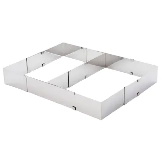 Cadre à Gâteaux Rectangulaire extensible