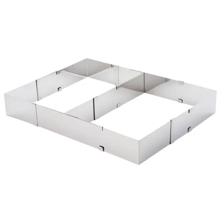 Cadre à Gâteaux Rectangulaire extensible