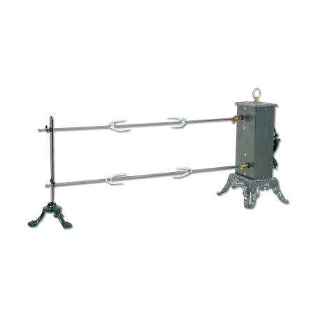 Tournebroche électrique 2 broches cuisson volailles et gibiers 12 kg de viandes