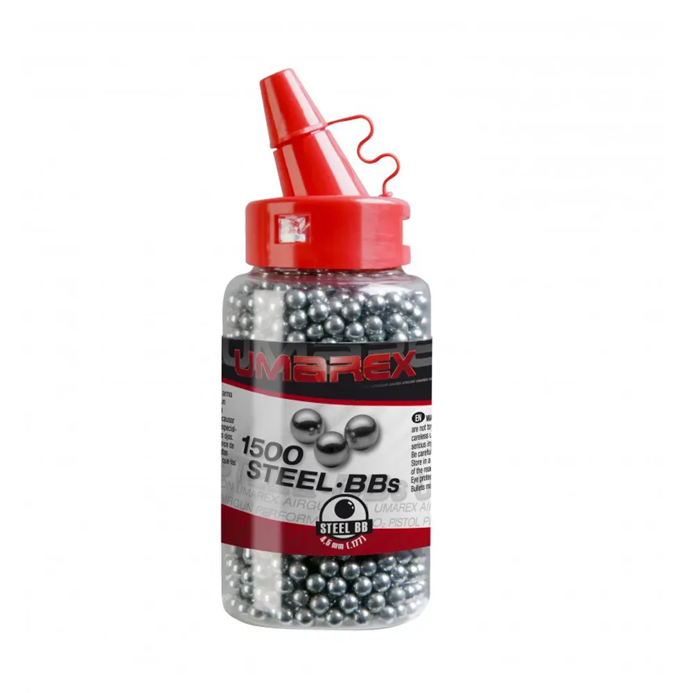 Billes acier de 4,5 mm en flacon distributeur