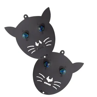 Effaroucheurs tête de chat 2 pièces à suspendre
