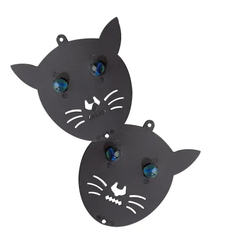Effaroucheurs tête de chat 2 pièces à suspendre