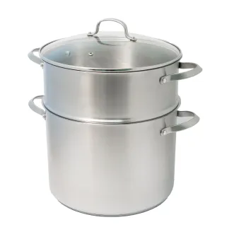 Couscoussier 30 cm acier inoxydable 15 Litres