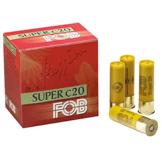 Cartouches de chasse Super cal 20 bourre jupe 28g pb4