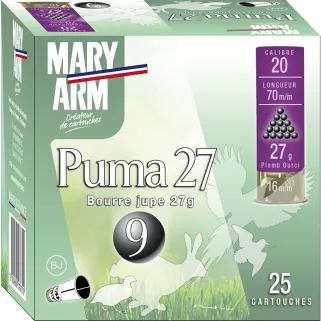Boite de 25 cart PUMA 27g 20/70