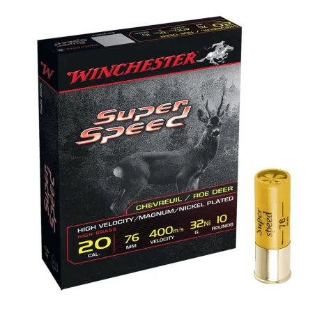 Cartouche WINCHESTER Super Speed Calibre 20-76 32g