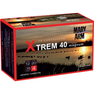 Boite de 10 cart XTREM 40g 12/76