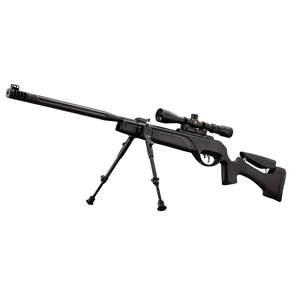 Modèle long avec appui d’épaule et optique montée