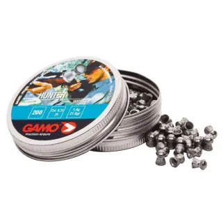 200 Plombs Spécial nuisibles Gamo "Hunter" 6,35 mm Striés