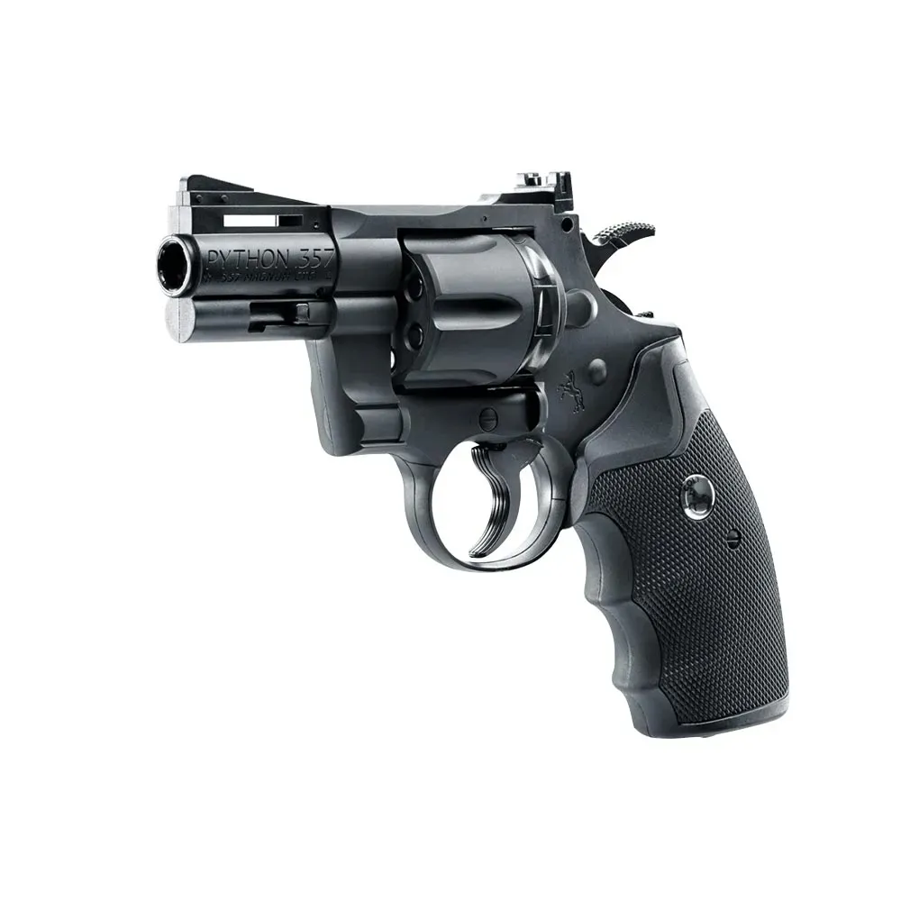 Révolver CO2 Python 2.5 10 coups cal 4.5 ou BB/4.5 3J L200mm