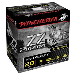 Cartouche WINCHESTER ZZ pigeon Calibre 20-70 30g