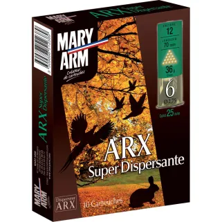 Boite de 10 cart ARX dispers 36g 12/70