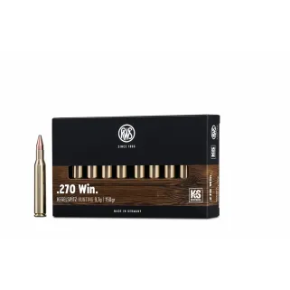 Boite de 20 Balles RWS ogive KS - 270win - 150grs - 9.7g