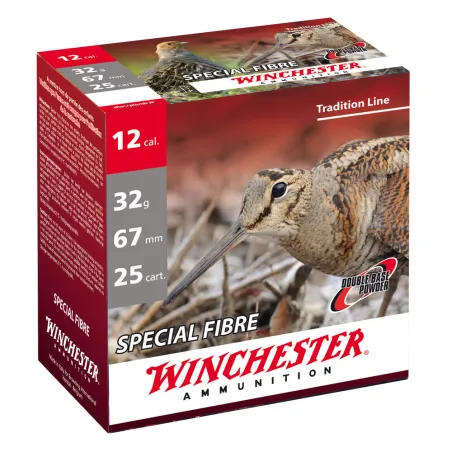 Cartouches WINCHESTER Spécial Fibre Calibre 12-67 32g