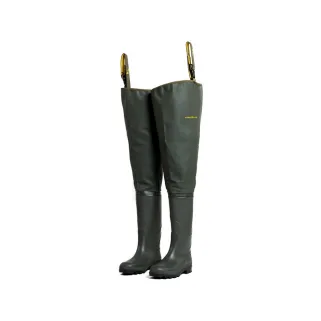 Cuissardes PVC souple kaki Goodyear