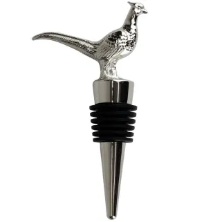 Bouchon de bouteille de vin faisan métal