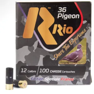 Cartouches de chasse Rio 36 Pigeon 12/70 36g pack 100