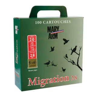 Pack de 100 cart MIGRATION 20/70 28g
