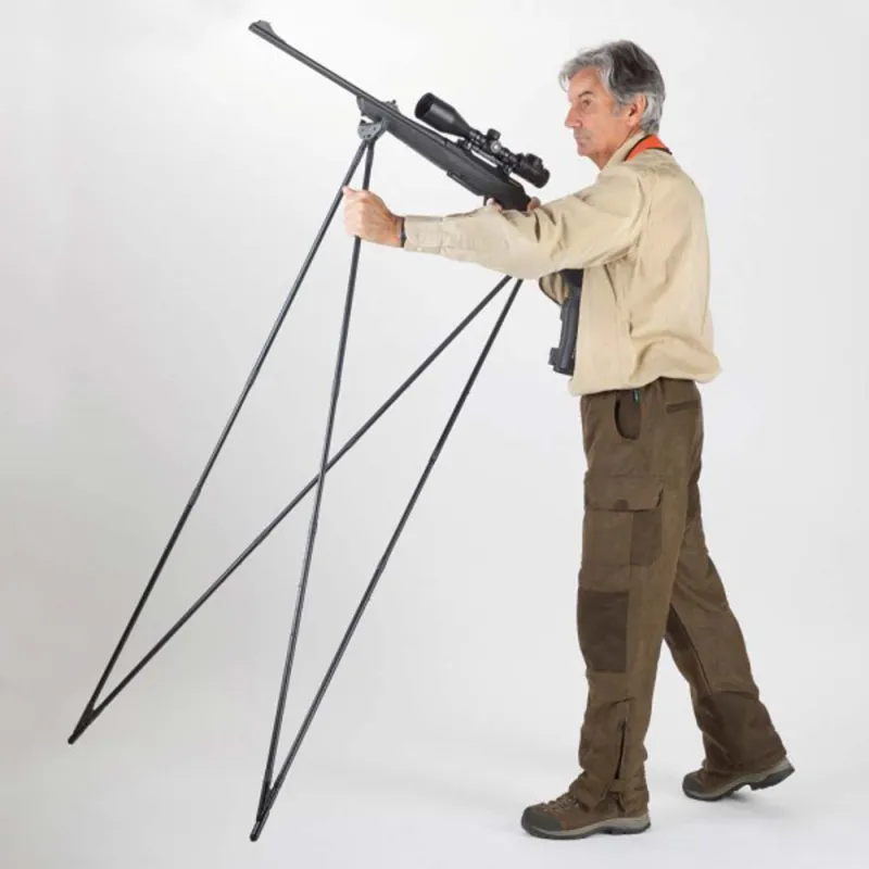 Canne de pirsh Bush alu 6060T6 nylon, 170cm montée vert kaki