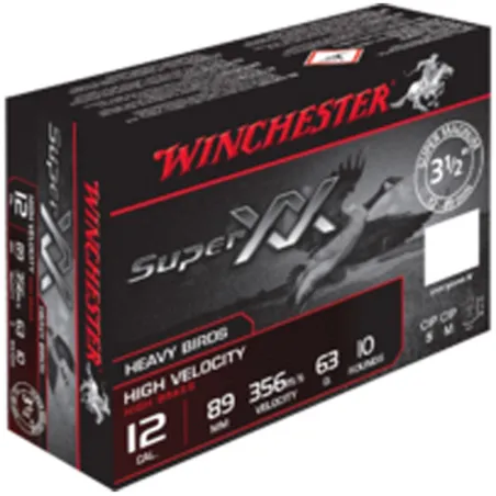 Cartouche WINCHESTER Super XX Calibre 12-89 63g