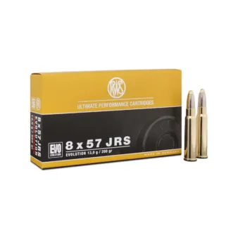 Boite de 20 Balles RWS ogive EVO - 8x57jrs - 201grs - 13g