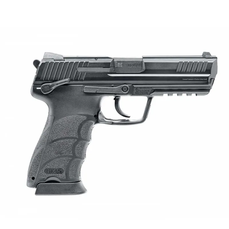 Pistolet à Billes Métal 17 Cm – Spring, 0,5 J, 400 Billes Incluses – Réaliste, Robuste, Pour Entraînement Cible – Réservé Aux +18 Ans (Interdit Voie Publique)