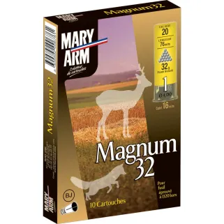 Boite de 10 cart MAGNUM 20/76 32g