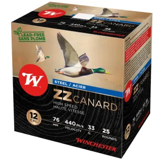 Cartouche WINCHESTER ZZ Canard Cal 12