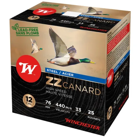 Cartouche WINCHESTER ZZ Canard Cal 12