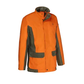 Veste de traque orange imperméable homme Percussion Renfort