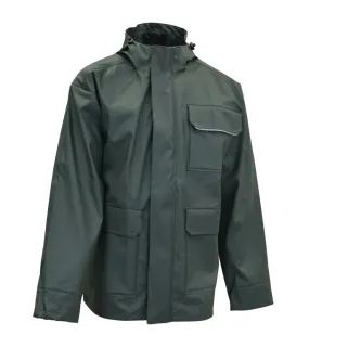 Veste de Pluie LMA Verte Orage EN 13688 taille S à 3XL