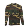 Tee Shirt Camouflage Manches Longues Tee Shirt Camouflage Manches Longues
