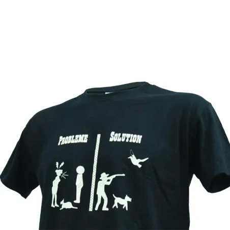T Shirt Noir Humour Bartavel® T Shirt Noir Humour Bartavel®