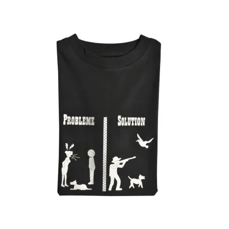 T Shirt Noir Humour Bartavel® T Shirt Noir Humour Bartavel®