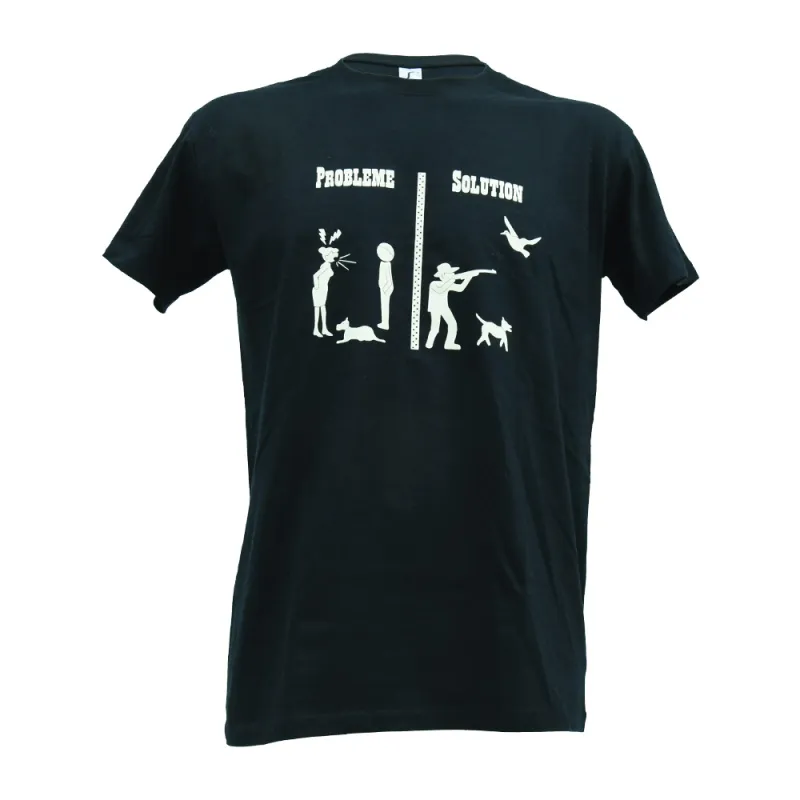 T Shirt Noir Humour Bartavel® T Shirt Noir Humour Bartavel®