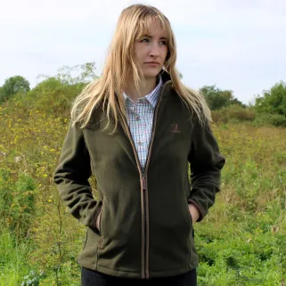 Blouson polaire femme Scotland kaki Percussion