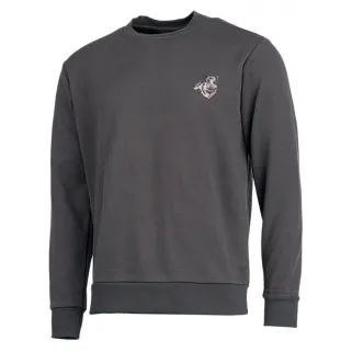 Sweat brodé sanglier vert