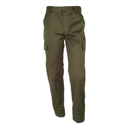 Pantalon Homme polycoton Basic kaki taille 36 à 60