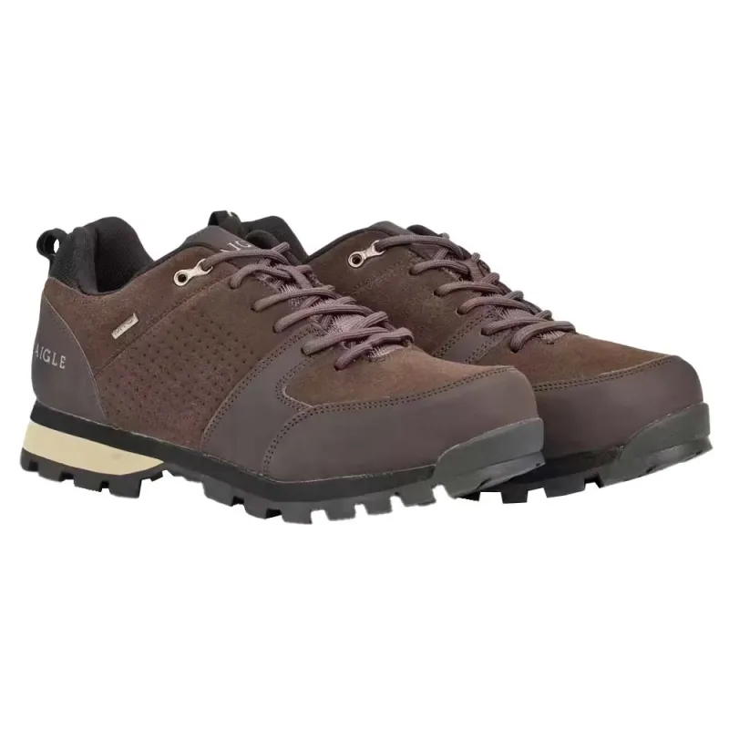 Chaussures en cuir imperméables Aigle® Plutno 2 MTD LTR marron Chaussures en cuir imperméables Aigle® Plutno 2 MTD LTR marron