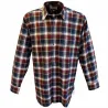 Chemise à carreaux Tanouk flanelle coton rouge bleu S à 4XL Chemise à carreaux Tanouk flanelle coton rouge bleu S à 4XL