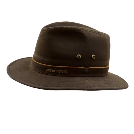 Chapeau Stetson Coton ciré Traveller