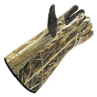 Gants mi-longs d'attelage néoprène camouflage