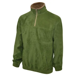 Pull polaire de chasse kaki Luxe taille M à 3XL